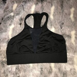 Michi black sports bra size large